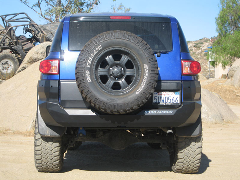 toyota fj cruiser rear bumper parts #6