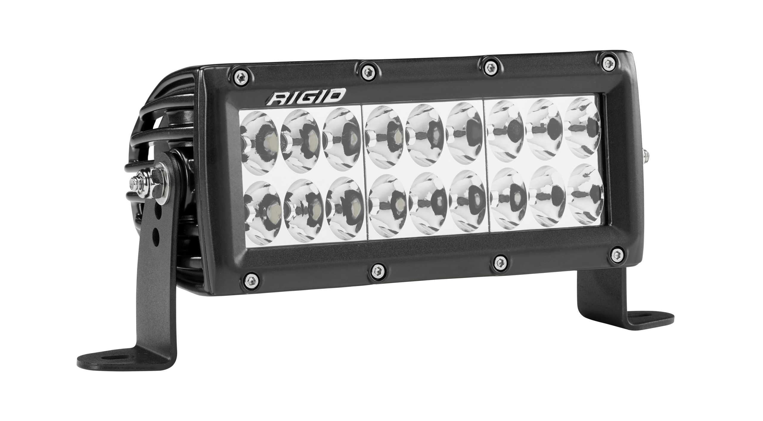 Rigid Industries 6 Inch Driving Light Black Housing E-Series Pro - Click Image to Close