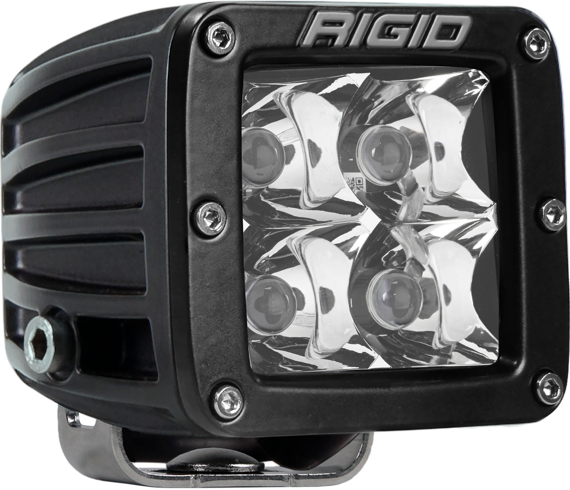 Rigid Industries Spot Surface Mount Black D-Series Pro - Click Image to Close