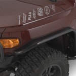 Warrior Products FJ Cruiser 07-14 Front Tube Flares (pair) Raw Material