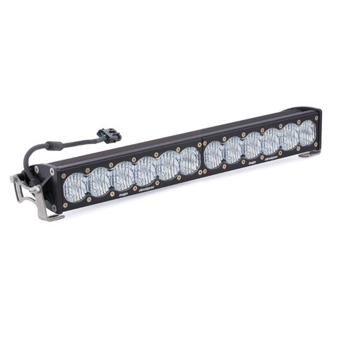 20 Inch LED Light Bar Single Straight Wide Driving Combo Pattern OnX6 Baja Designs - Click Image to Close