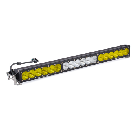 30 Inch LED Light Bar Amber/White Dual Control OnX6 Series Baja Designs - Click Image to Close