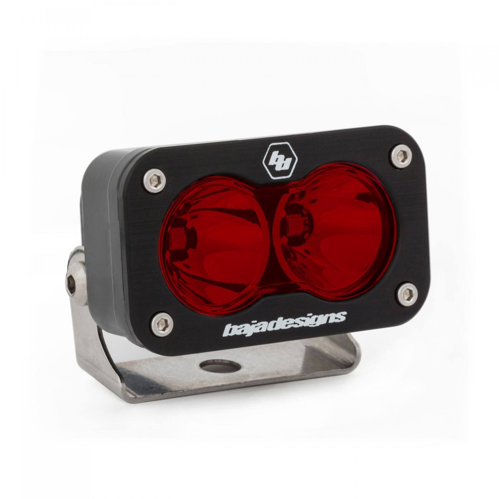 LED Work Light Red Lens Spot Pattern S2 Sport Baja Designs - Click Image to Close