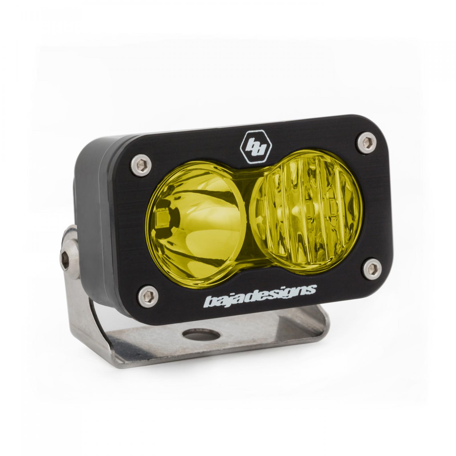 LED Work Light Amber Lens Driving Combo Pattern Each S2 Sport Baja Designs - Click Image to Close