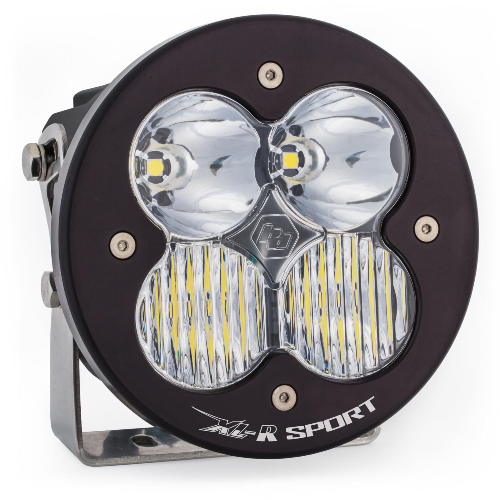 LED Light Pods Clear Lens Spot XL R Sport Driving/Combo Baja Designs - Click Image to Close