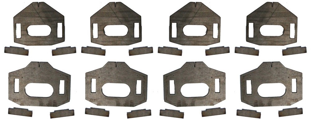 Total Chaos Lower Control Arm Cam Tab Gussets 2010-2014 FJ Cruiser - Click Image to Close
