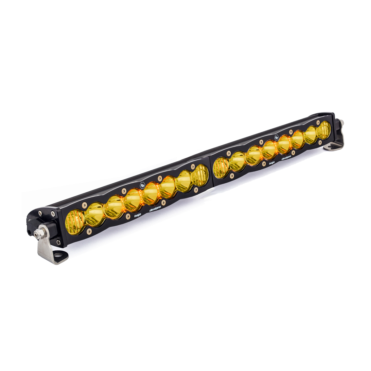 20 Inch LED Light Bar Single Amber Straight Driving Combo Pattern S8 Series Baja Designs - Click Image to Close