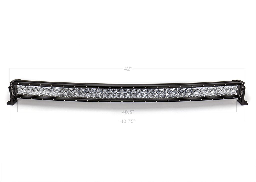 Cali Raised 42 In. Curved 5D Optic OSRAM LED Bar - Click Image to Close