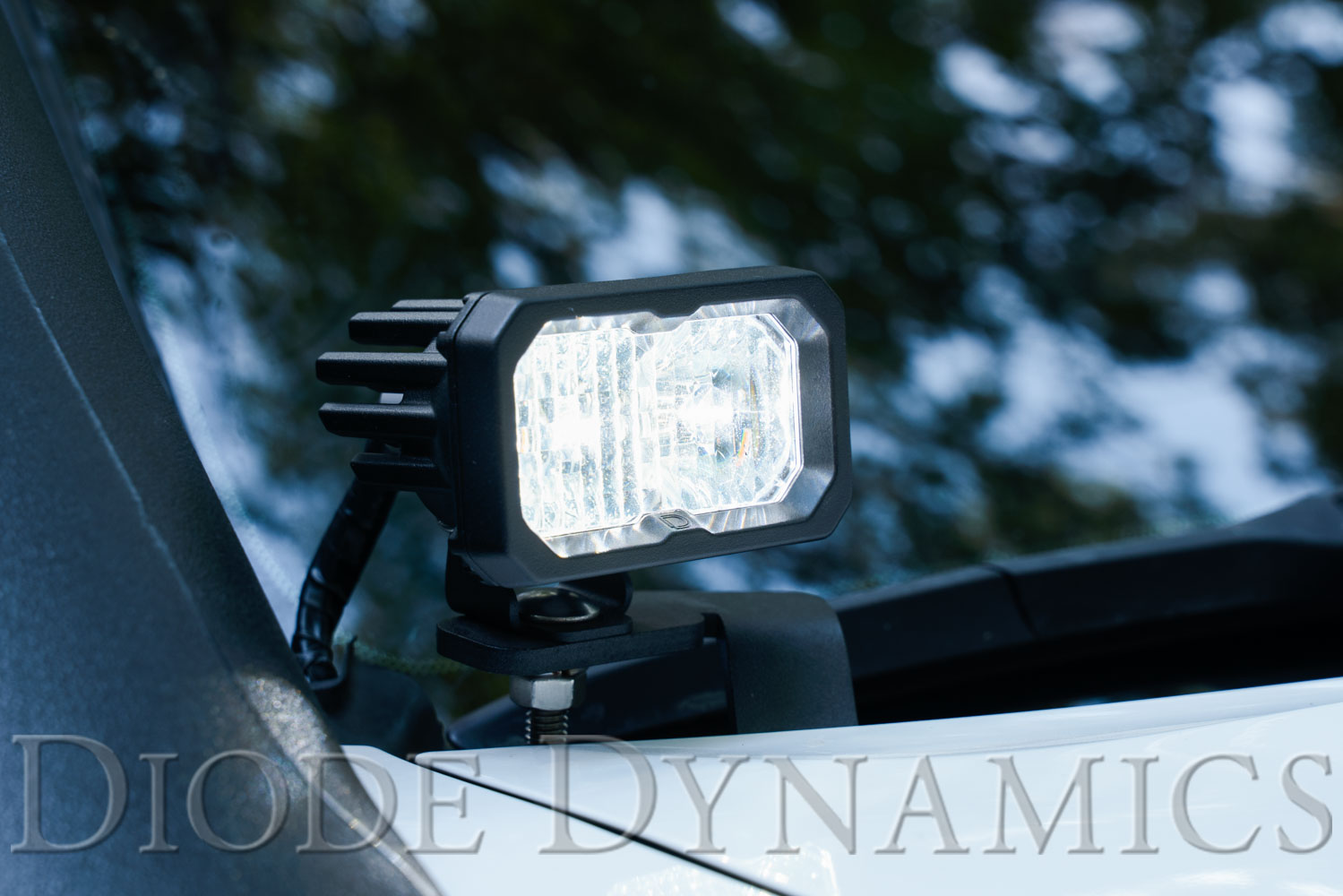 Diode Dynamics Stage Series 2 Inch LED Pod, Sport White Combo Standard ABL Each - Click Image to Close