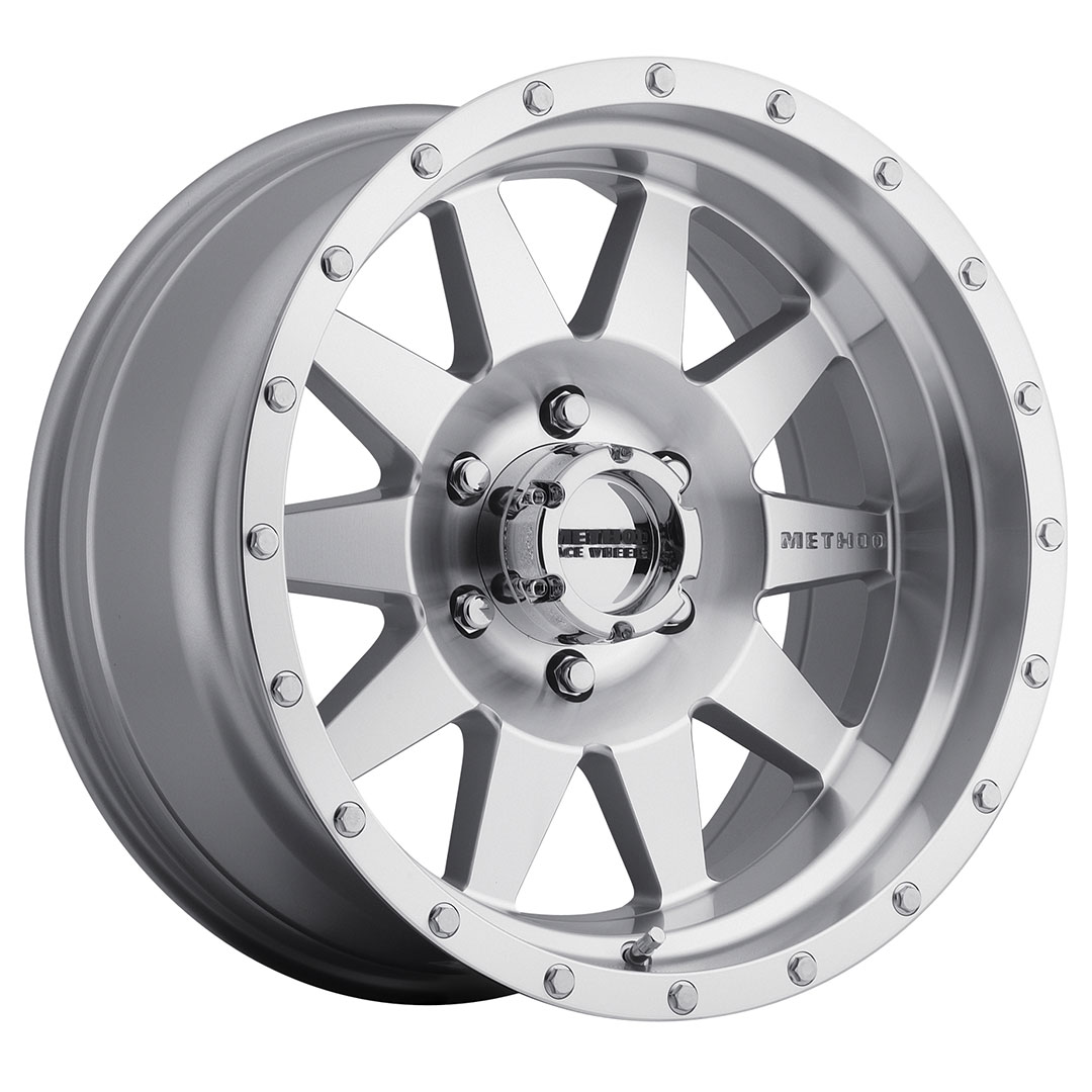 Method Race Wheels MR301 The Standard, 16x8, 0mm Offset, 6x5.5, 108mm Centerbore, Machined - Clear Coat - Click Image to Close