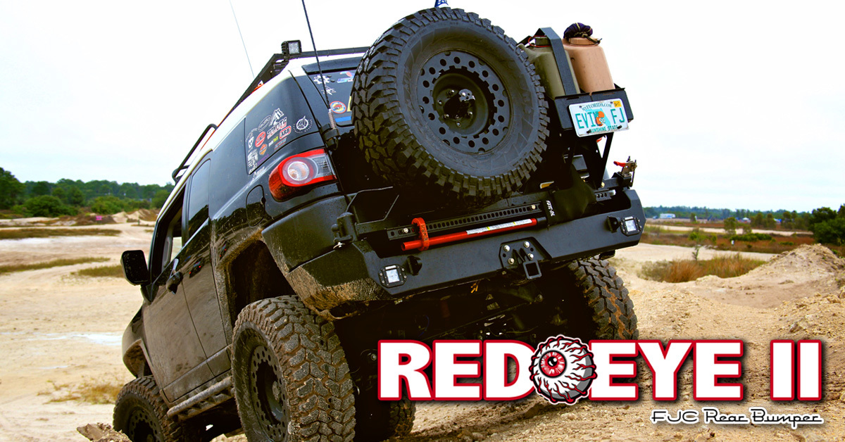 Metal-Tech Red Eye II Full Shell FJ Cruiser Rear Swing Out Bumper Stage 2 - Click Image to Close