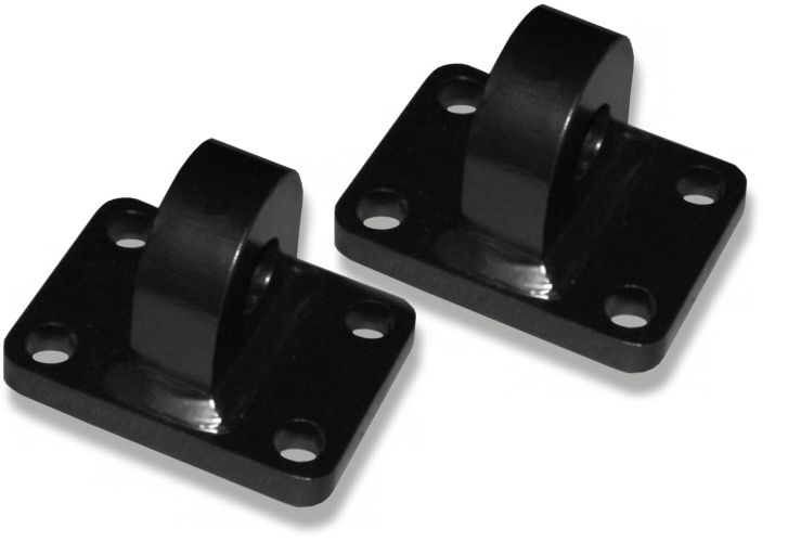 XD BUMPER SHACKLE MOUNTS - MACHINED (PAIR) - Click Image to Close