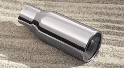 OEM Polished Exhaust Tip for FJ Cruisers - Click Image to Close