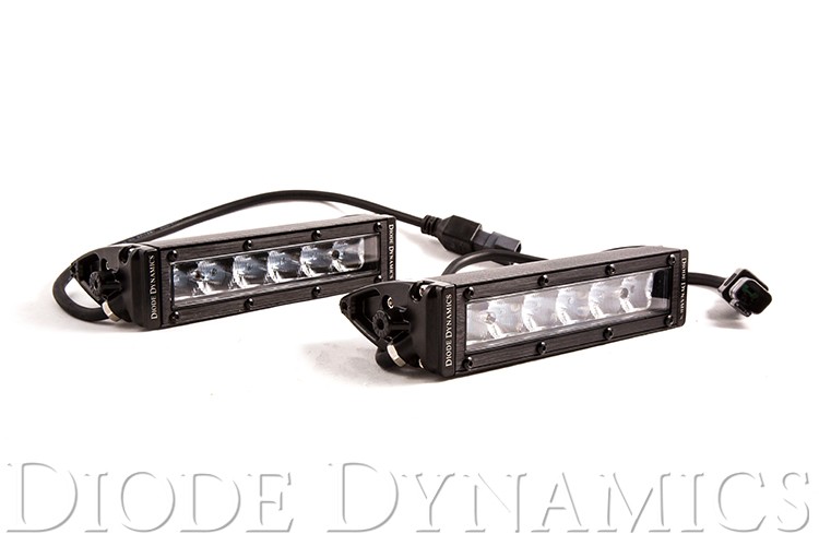 Diode Dynamics SS6 Stage Series 6" White Light Bar (pair) - Click Image to Close