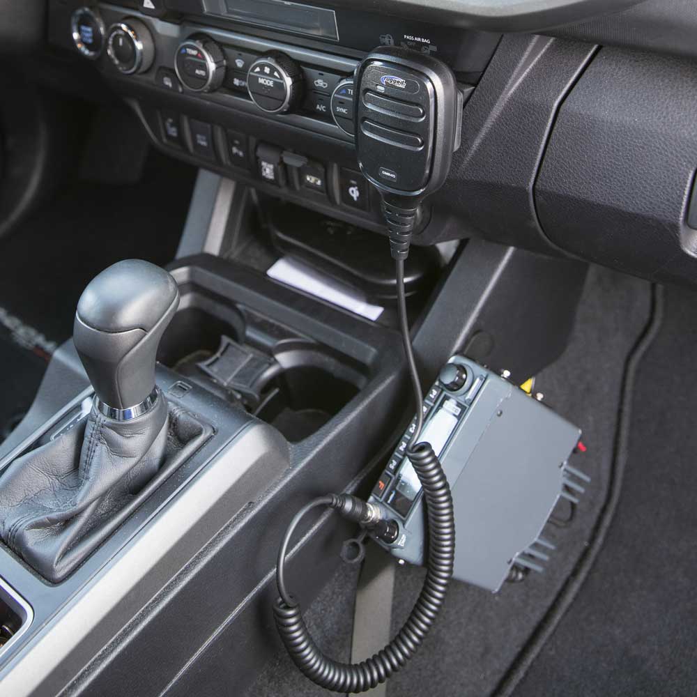 Rugged Radios TK3 Toyota Radio Kit - with GMR45 POWER HOUSE Mobile Radio for Tacoma - 4Runner - Tundra - FJ Cruiser