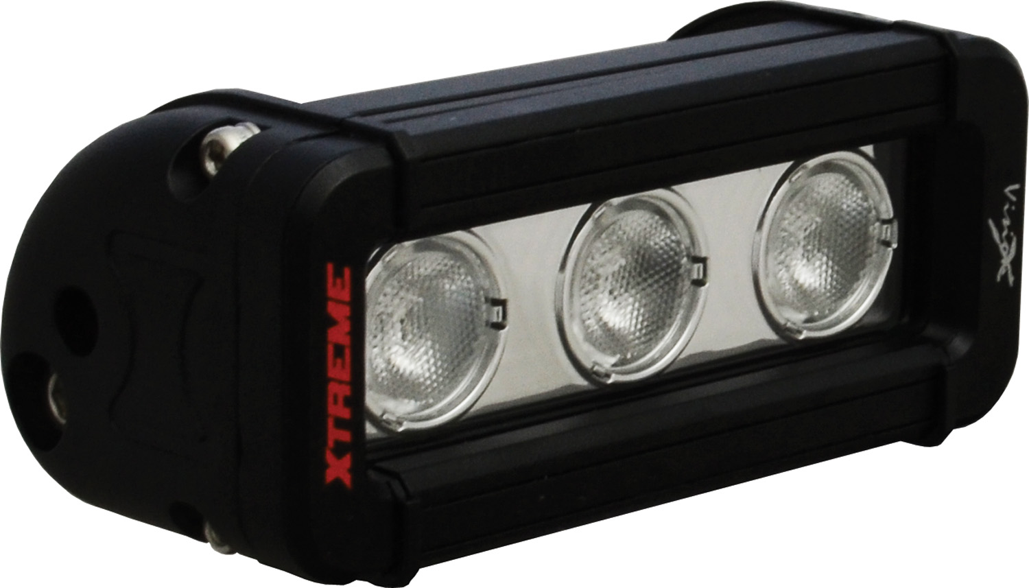5" XMITTER LOW PROFILE XTREME BLACK 3 5W LED'S 40ç WIDE - Click Image to Close