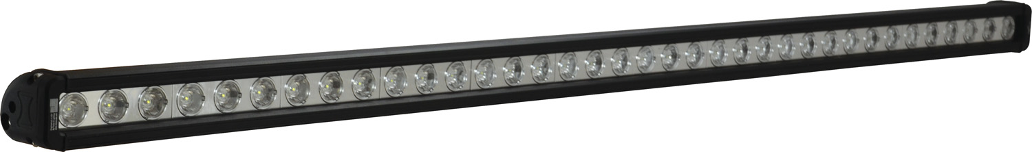46" XMITTER LOW PROFILE XTREME BLACK 36 5W LED'S 10ç NARROW - Click Image to Close