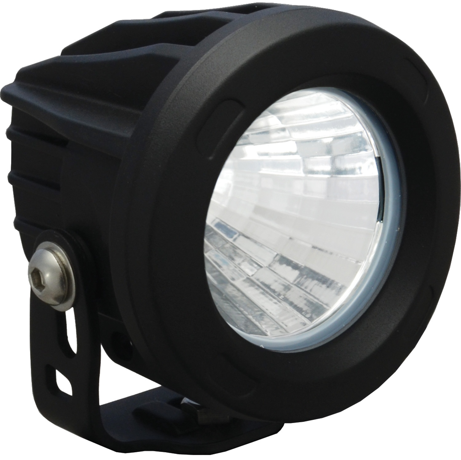 OPTIMUS ROUND BLACK 1 10W LED 20ç MEDIUM - Click Image to Close