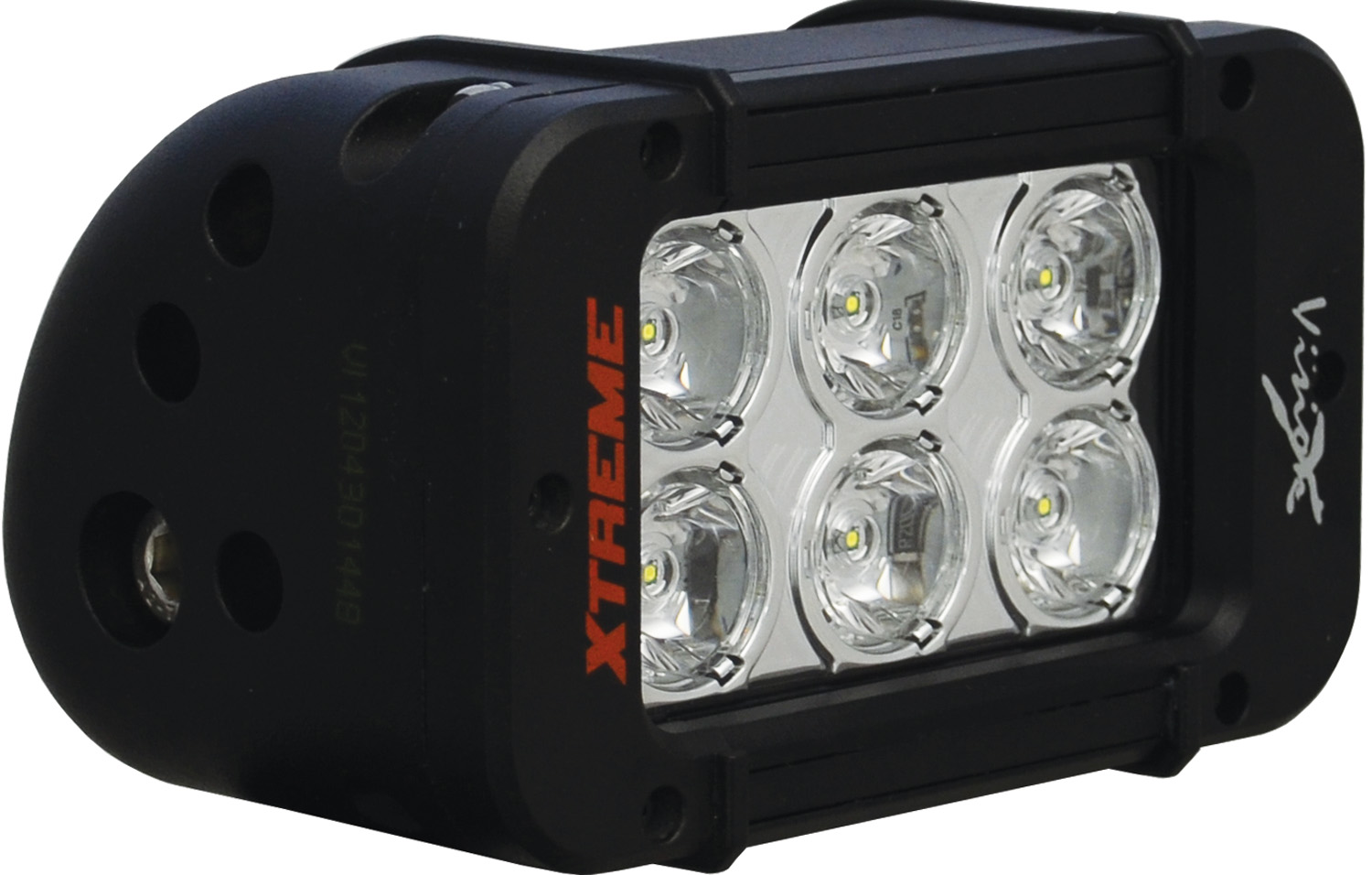 5" XMITTER PRIME XTREME LED BAR BLACK 6 LED'S 10ç NARROW - Click Image to Close