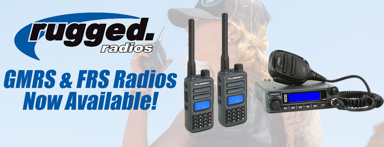 Keep in touch on the trails with Rugged Radios