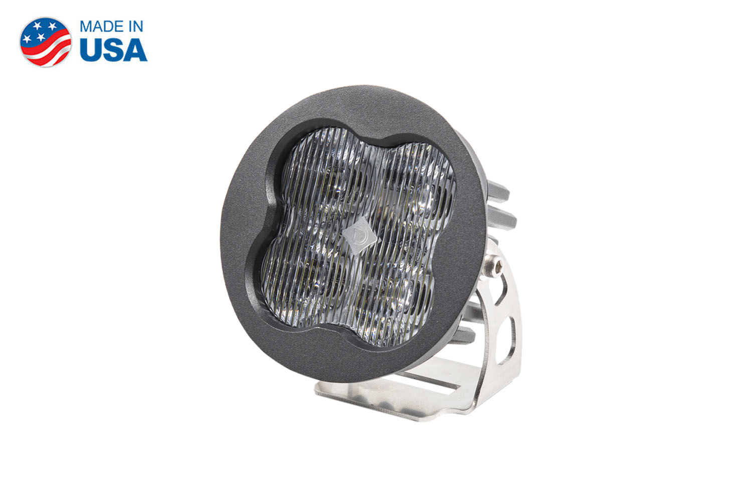 Diode Dynamics Worklight SS3 Pro White SAE Fog Round (single) - Click Image to Close