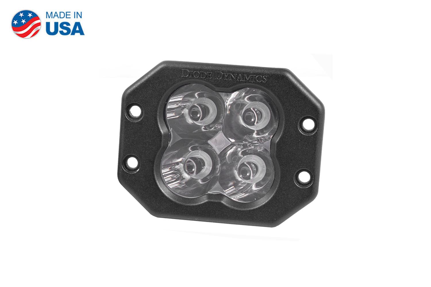 Diode Dynamics Worklight SS3 Sport White Spot Flush (single) - Click Image to Close