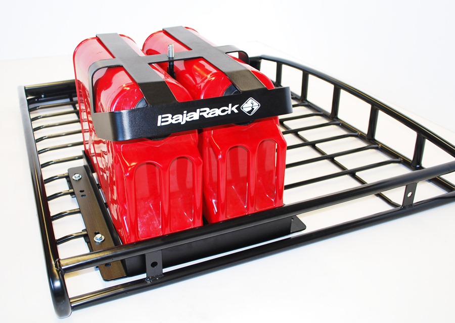 Baja Rack Fuel Can holder for two 5 Gal Cans