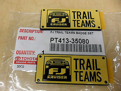 FJ TRAIL BADGE - TOYOTA (PT413-35080)