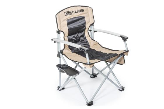 Arb Camping Chair (300lb capacity) - Black & Tan - Click Image to Close