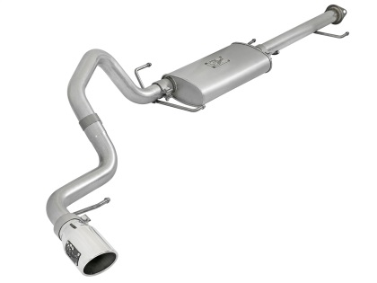 Afe Power FJ Cruiser Scorpion 2-1/2 IN Aluminized Steel Cat-Back Exhaust System w/ Polished Tip - Click Image to Close